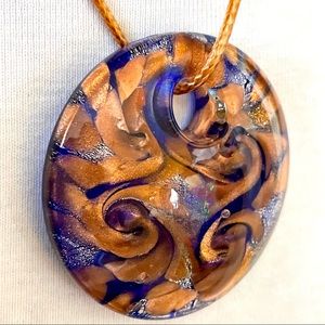 Art glass pendant